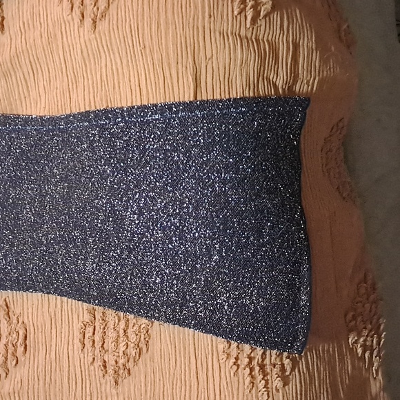 Zara Sparkly Knit Pants - Picture 2 of 9